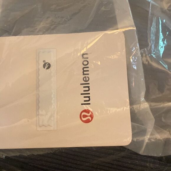 Lululemon Ribbed Softstreme Mid-Rise Wide-Leg Crop Pant 25" SOLD OUT Sz 14 Navy - Picture 16 of 16